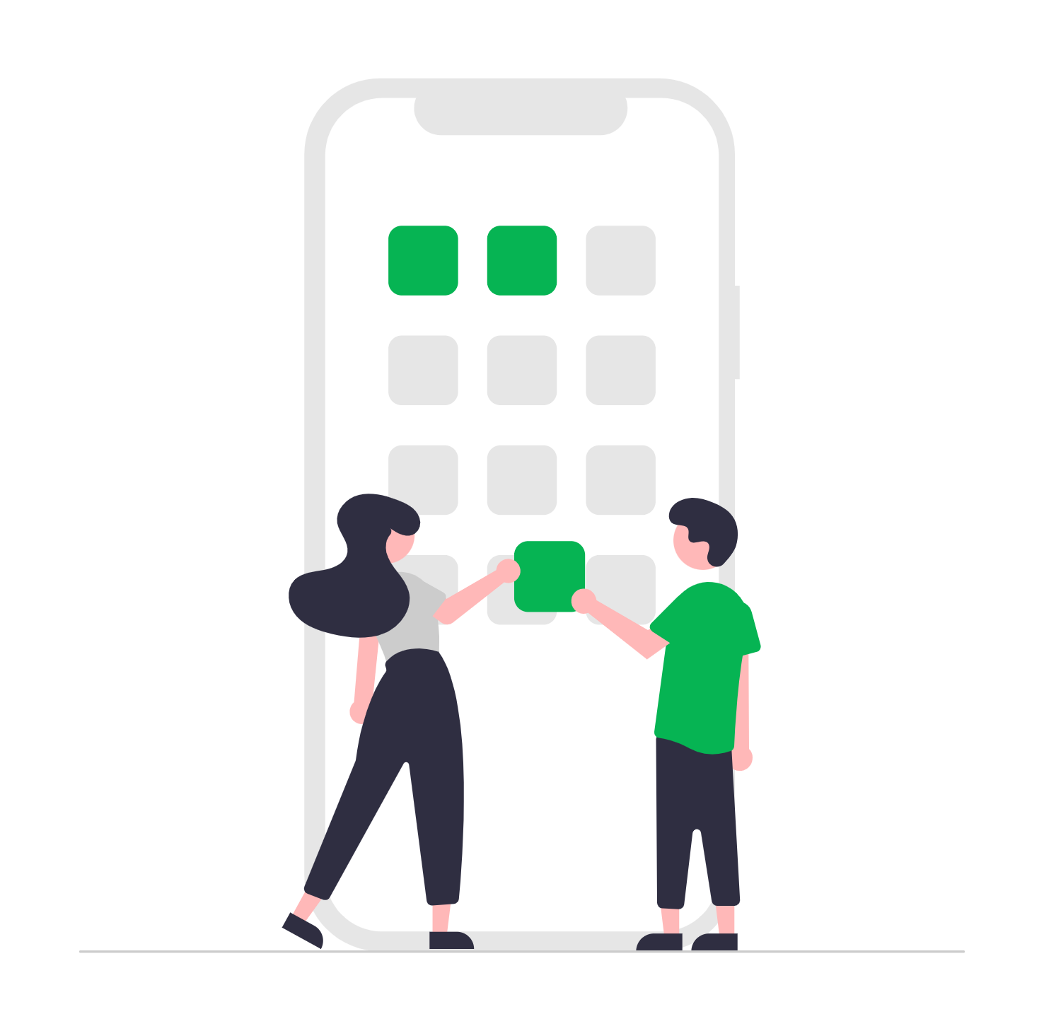 POS Software Illustration